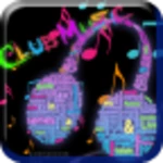 neon music android application logo